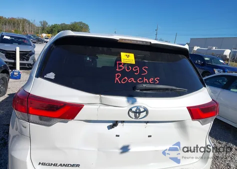 2019 Toyota Highlander Le from USA, damaged, VIN 5TDZZRFH8KS305177